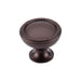 Top Knobs Emboss Knob in Oil Rubbed Bronze-DirectSinks