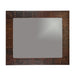 Premier Copper Products 36" Hand Hammered Rectangle Copper Mirror with Hand Forged Rivets-DirectSinks