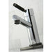 Kingston Brass Water Onyx Single Lever Lavatory Faucet with Brass Pop Up-Bathroom Faucets-Free Shipping-Directsinks.