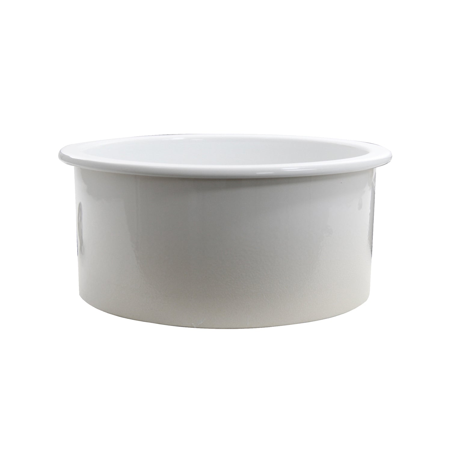 Nantucket Sinks 18" Fireclay Round Bar-Prep Sink