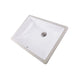 Nantucket Sinks 18-Inch x 13-Inch Undermount Ceramic Sink in White UM-18x13-W