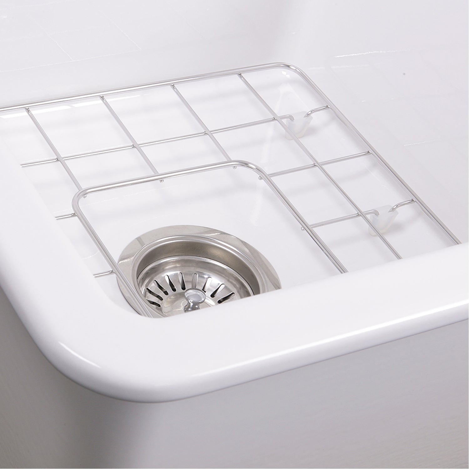 Nantucket Sinks 18" Undermount Fireclay Kitchen Sink Wellfleet-1818W