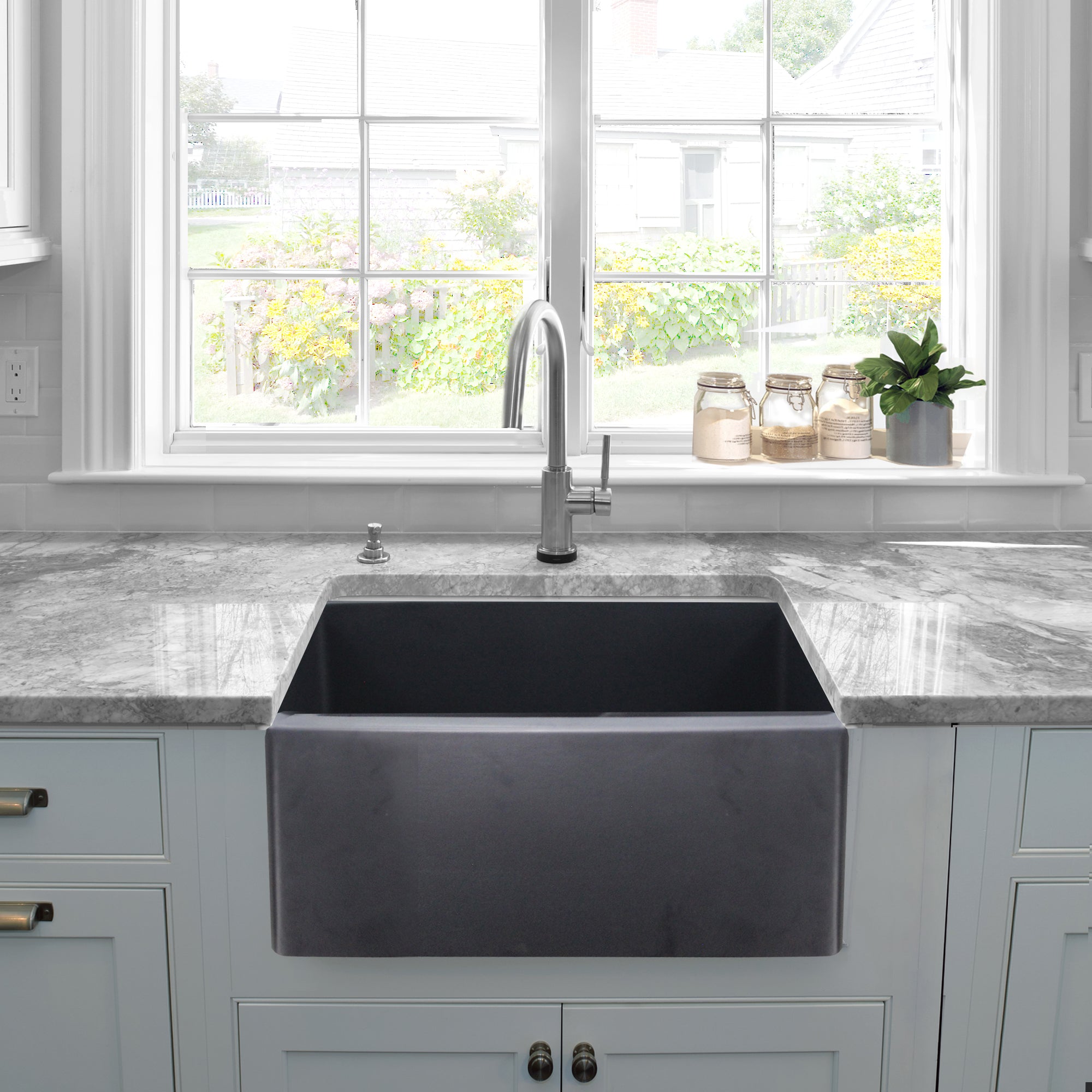 Nantucket Sinks 23" Farmhouse Fireclay Sink