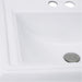 Nantucket Sinks 23" Rectangular Drop-In Vanity Sink for 4" Spread Faucet