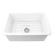 Nantucket Sinks 27" Undermount Fireclay Kitchen Sink Wellfleet-2719W