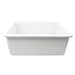 Nantucket Sinks 27" Undermount Fireclay Kitchen Sink Wellfleet-2719W