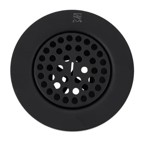Nantucket Sinks 3-Inch Utility Sink Grid Drain | Matte Black