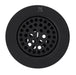 Nantucket Sinks 3-Inch Utility Sink Grid Drain | Matte Black