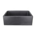 Nantucket Sinks 30" Composite Farmhouse Sink | Metallic Black
