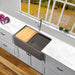 Nantucket Sinks 30" Composite Farmhouse Sink | Metallic Black