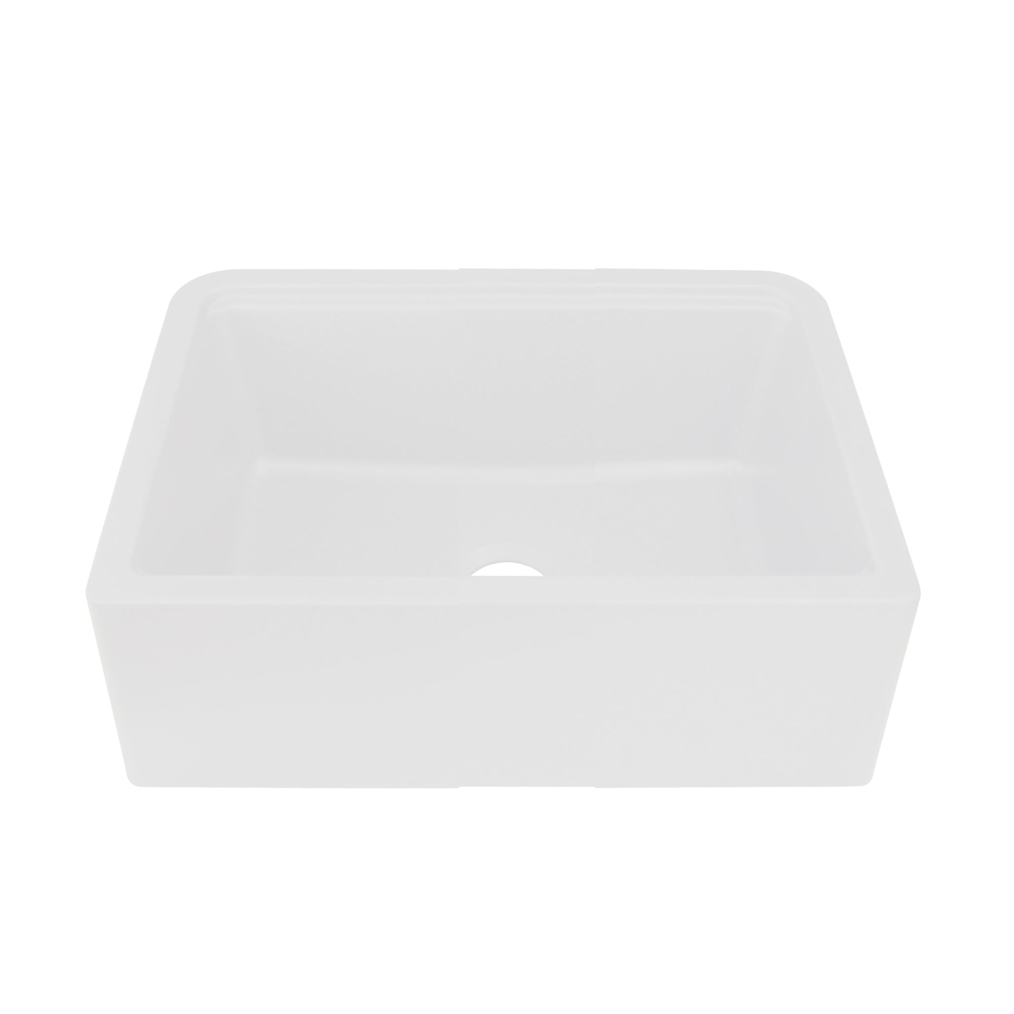 Nantucket Sinks 30" Composite Farmhouse Sink | White