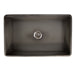 Nantucket Sinks 30" Farmhouse Fireclay Sink with Concrete Finish