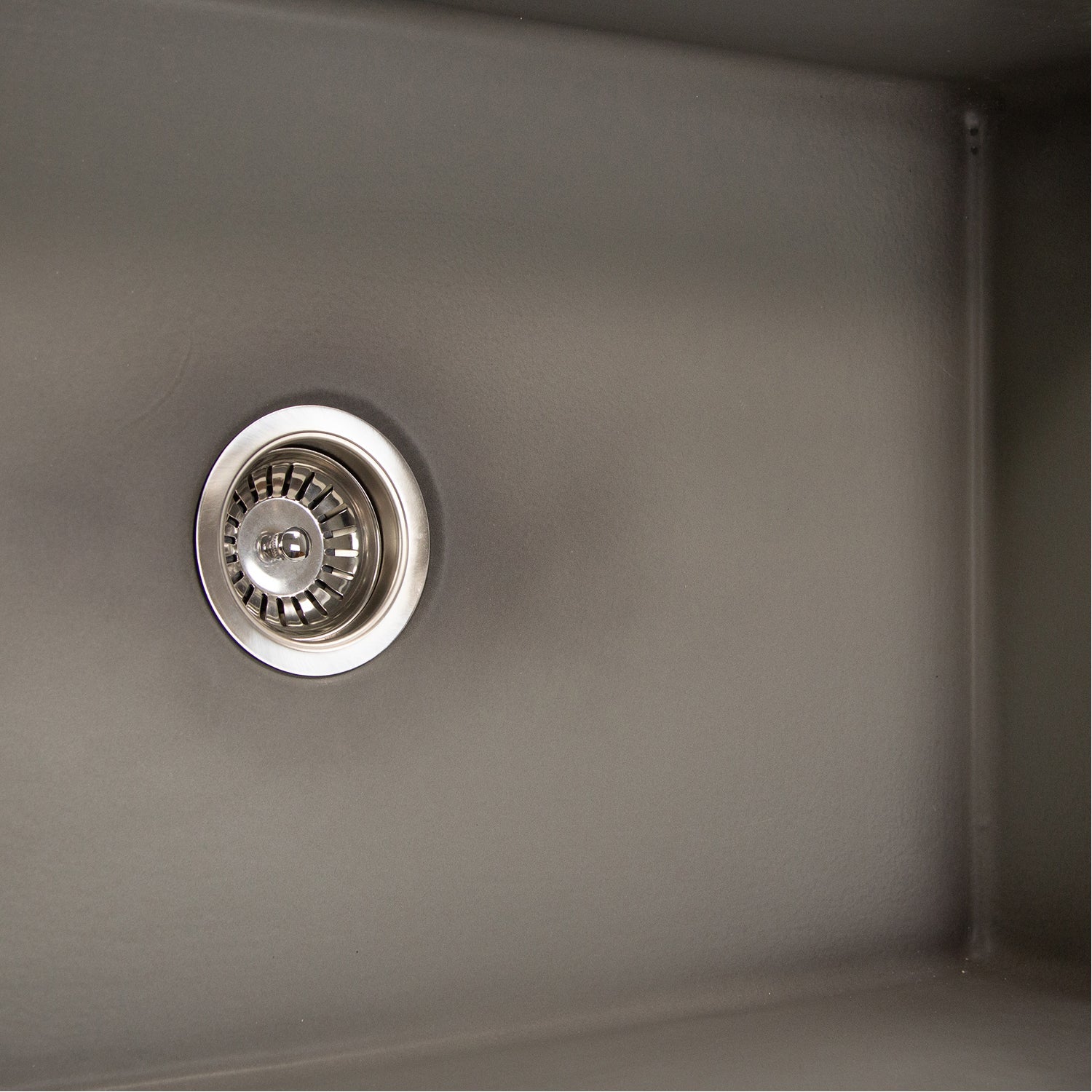 Nantucket Sinks 30" Farmhouse Fireclay Sink with Concrete Finish