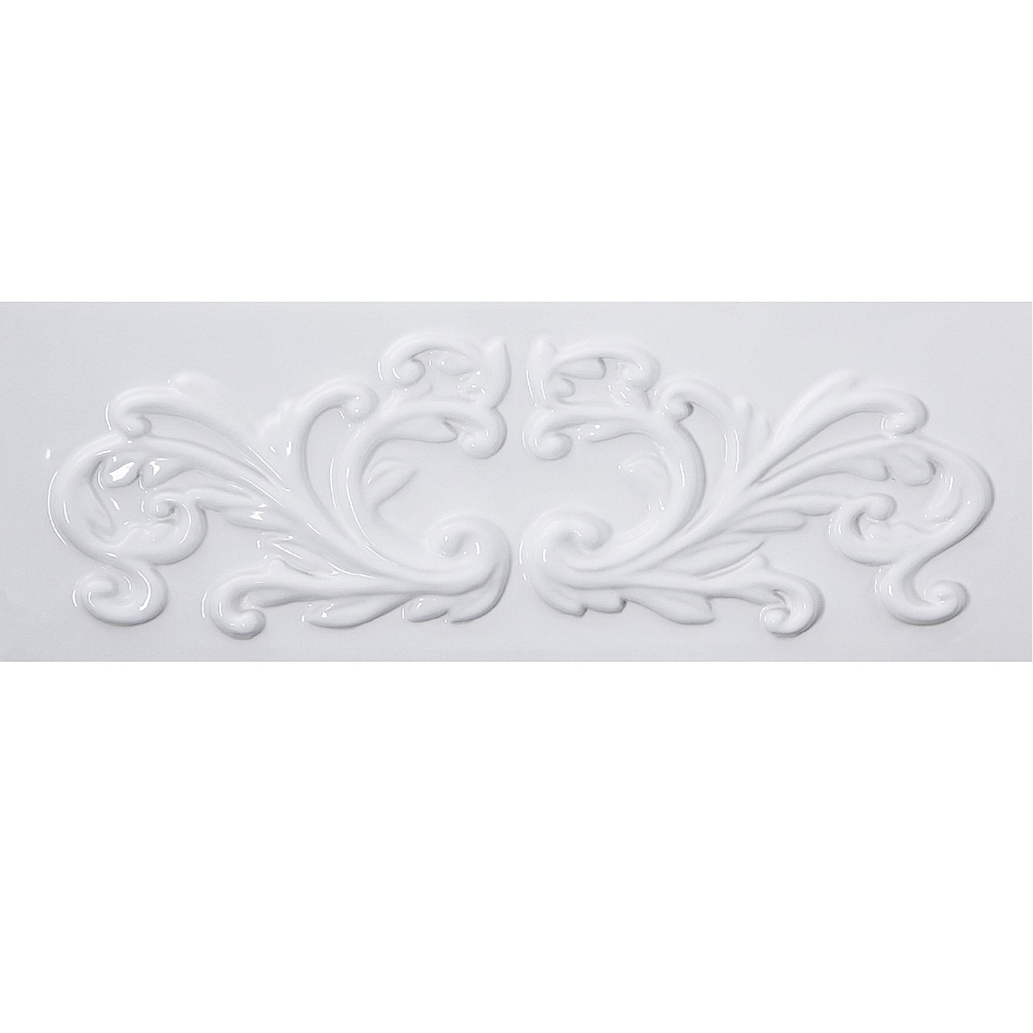 Nantucket Sinks 30" Farmhouse Fireclay Sink with Filigree Apron
