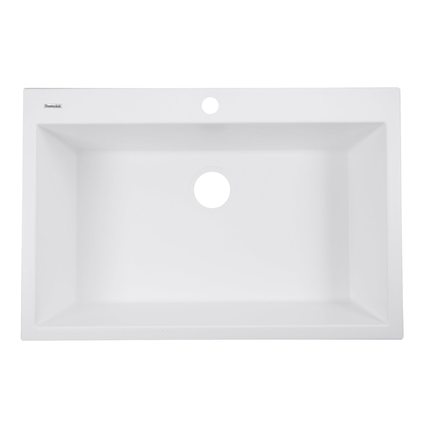 Nantucket Sinks 33" Dual-Mount Granite Composite Sink