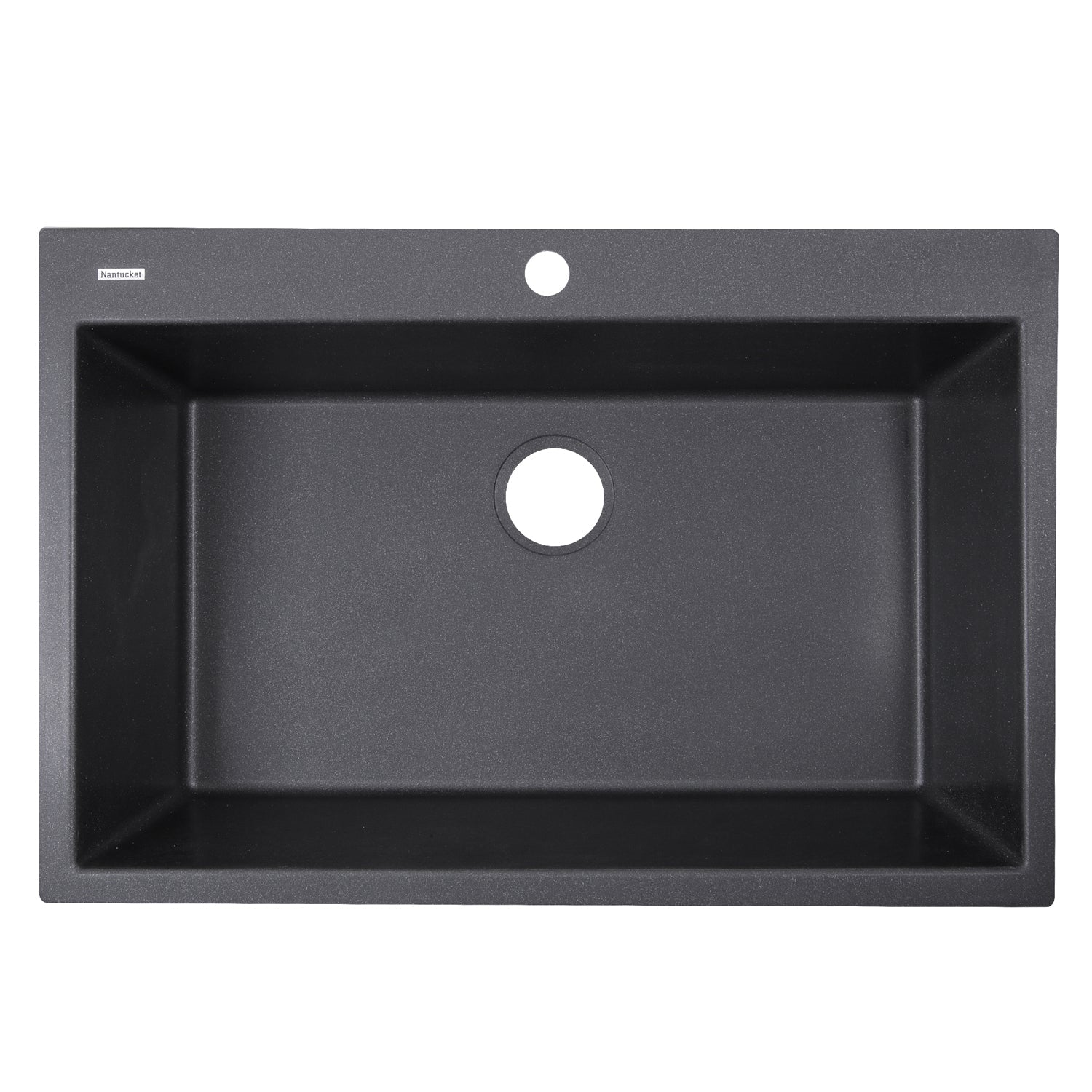 Nantucket Sinks 33" Dual-Mount Granite Composite Sink