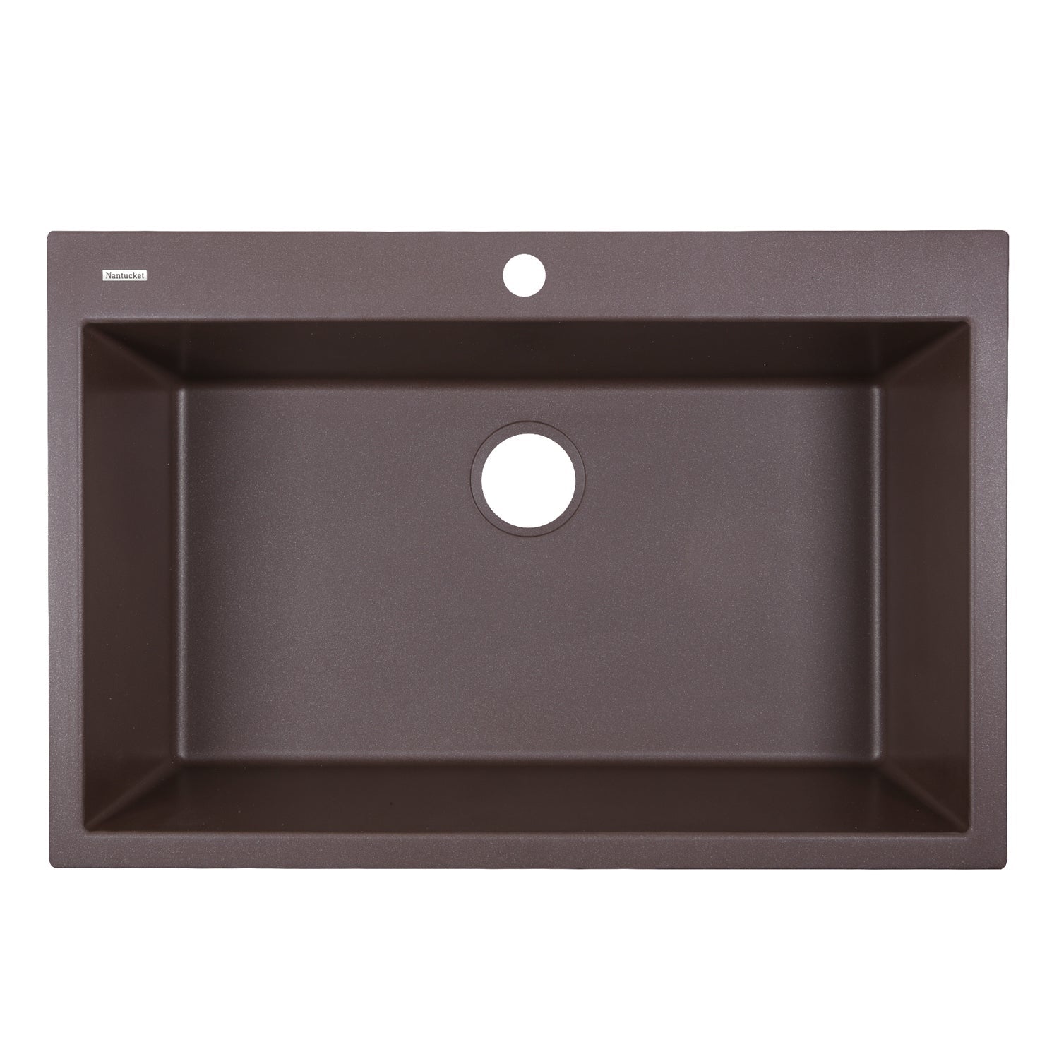 Nantucket Sinks 33" Dual-Mount Granite Composite Sink