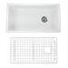 Nantucket Sinks 34" Undermount Fireclay Kitchen Sink