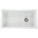 Nantucket Sinks 34" Undermount Fireclay Kitchen Sink