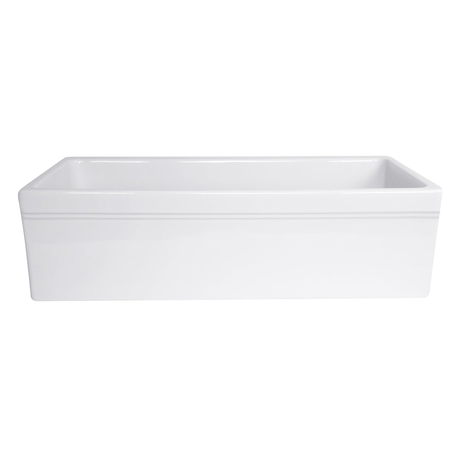 Nantucket Sinks 36" Decorative Farmhouse Fireclay Sink