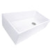 Nantucket Sinks 36" Farmhouse Fireclay Sink with Offset Drain and Grid
