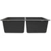 Nantucket Sinks 50/50 Double Bowl Undermount Granite Composite