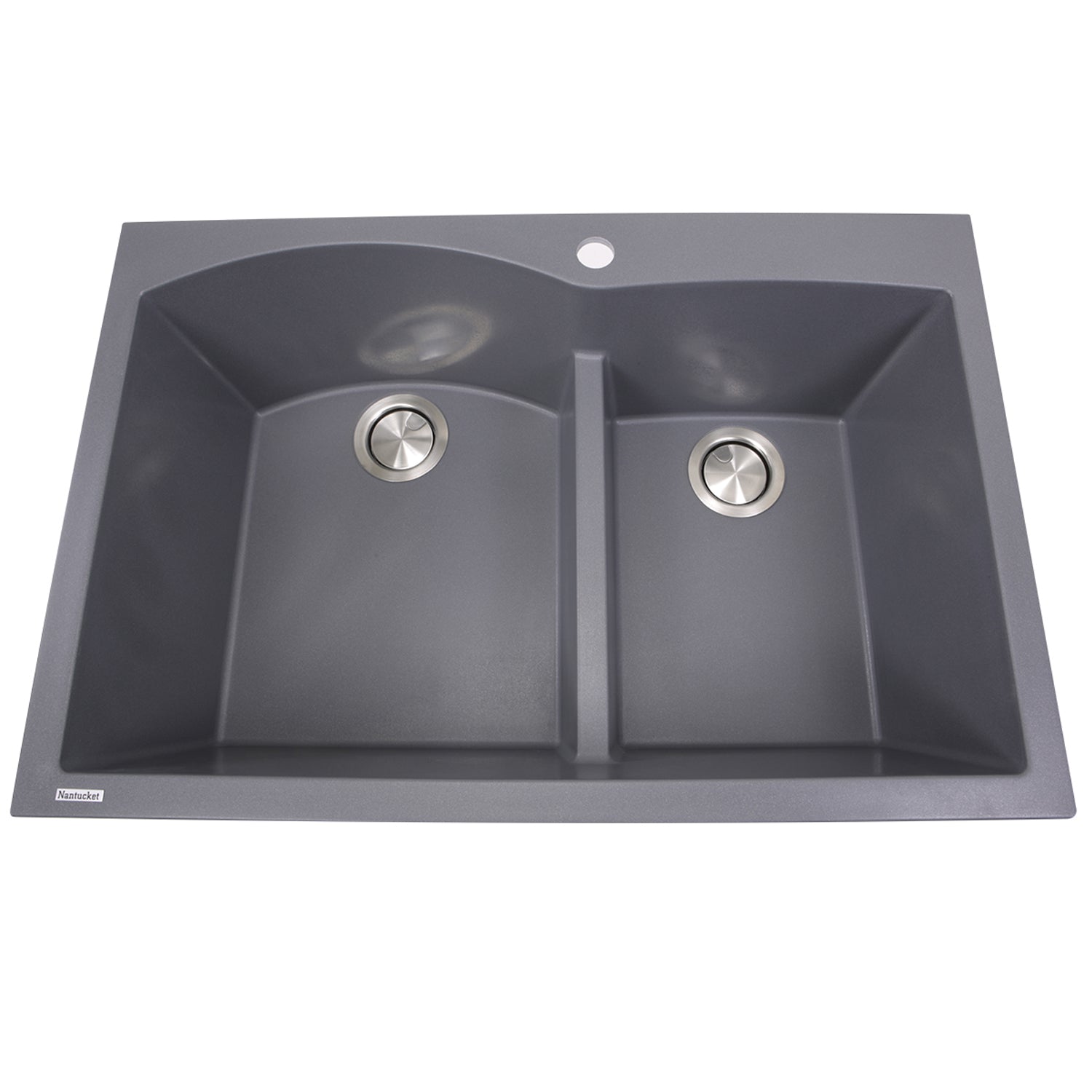 Nantucket Sinks 60/40 Double Bowl Dual-Mount Granite Composite