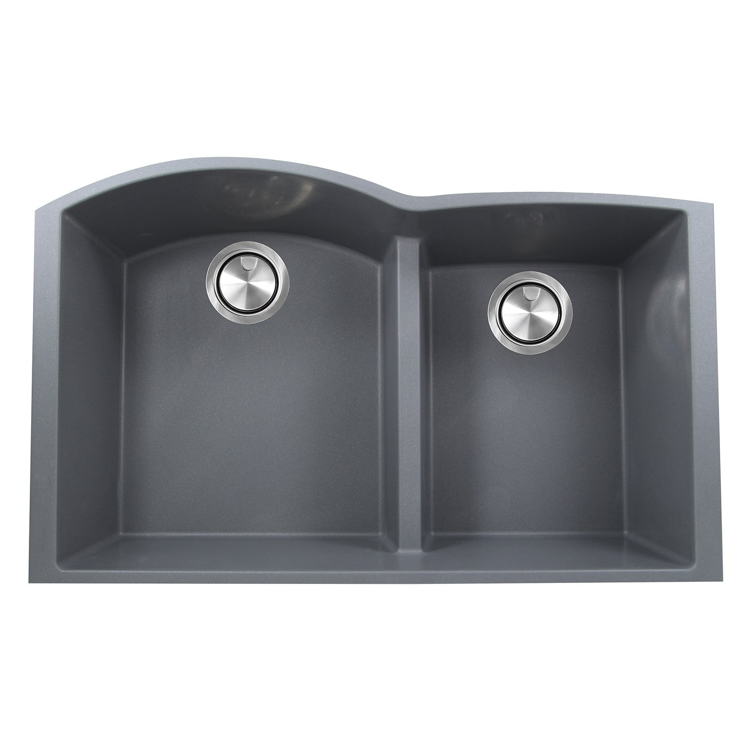 Nantucket Sinks 60/40 Double Bowl Undermount Granite Composite