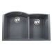 Nantucket Sinks 60/40 Double Bowl Undermount Granite Composite