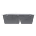 Nantucket Sinks 60/40 Double Bowl Undermount Granite Composite