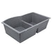 Nantucket Sinks 60/40 Double Bowl Undermount Granite Composite