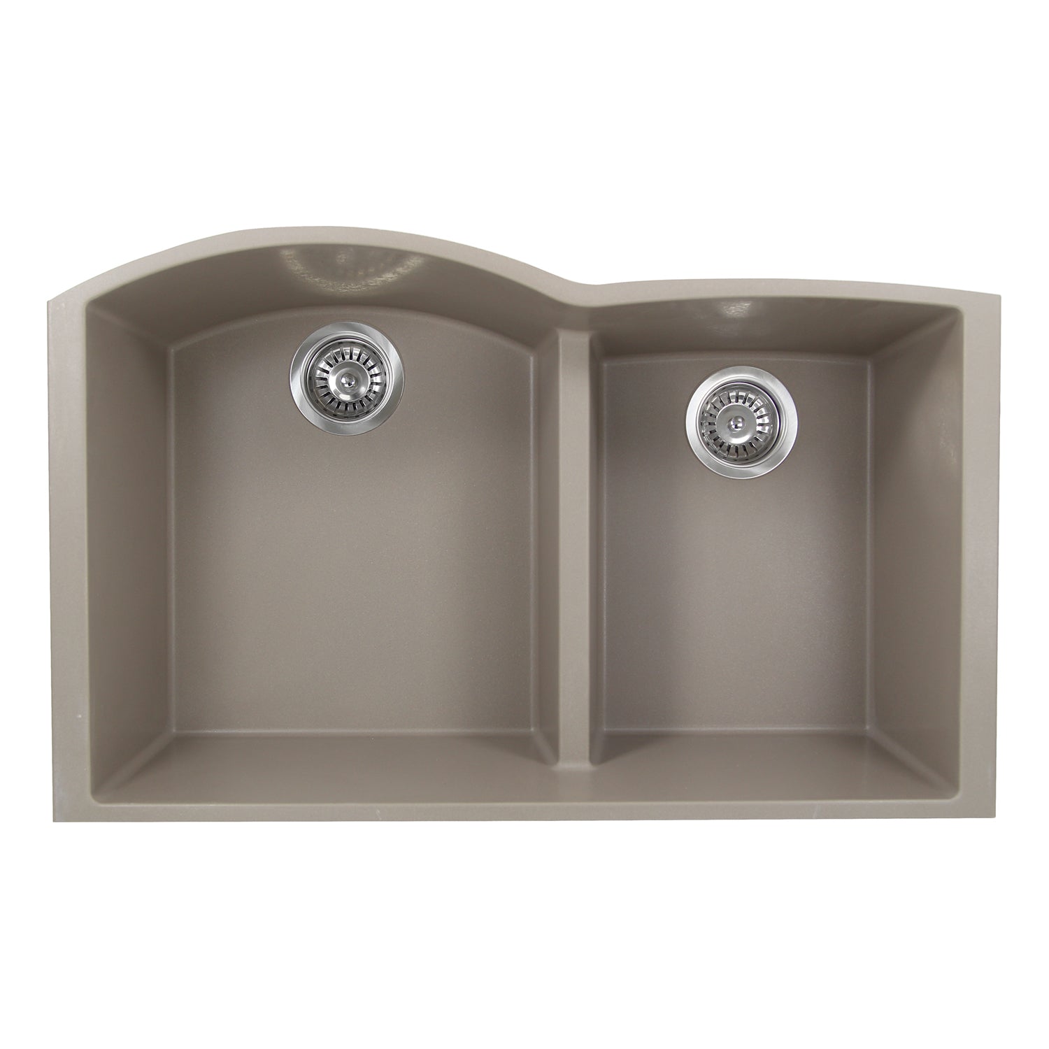 Nantucket Sinks 60/40 Double Bowl Undermount Granite Composite