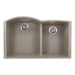 Nantucket Sinks 60/40 Double Bowl Undermount Granite Composite
