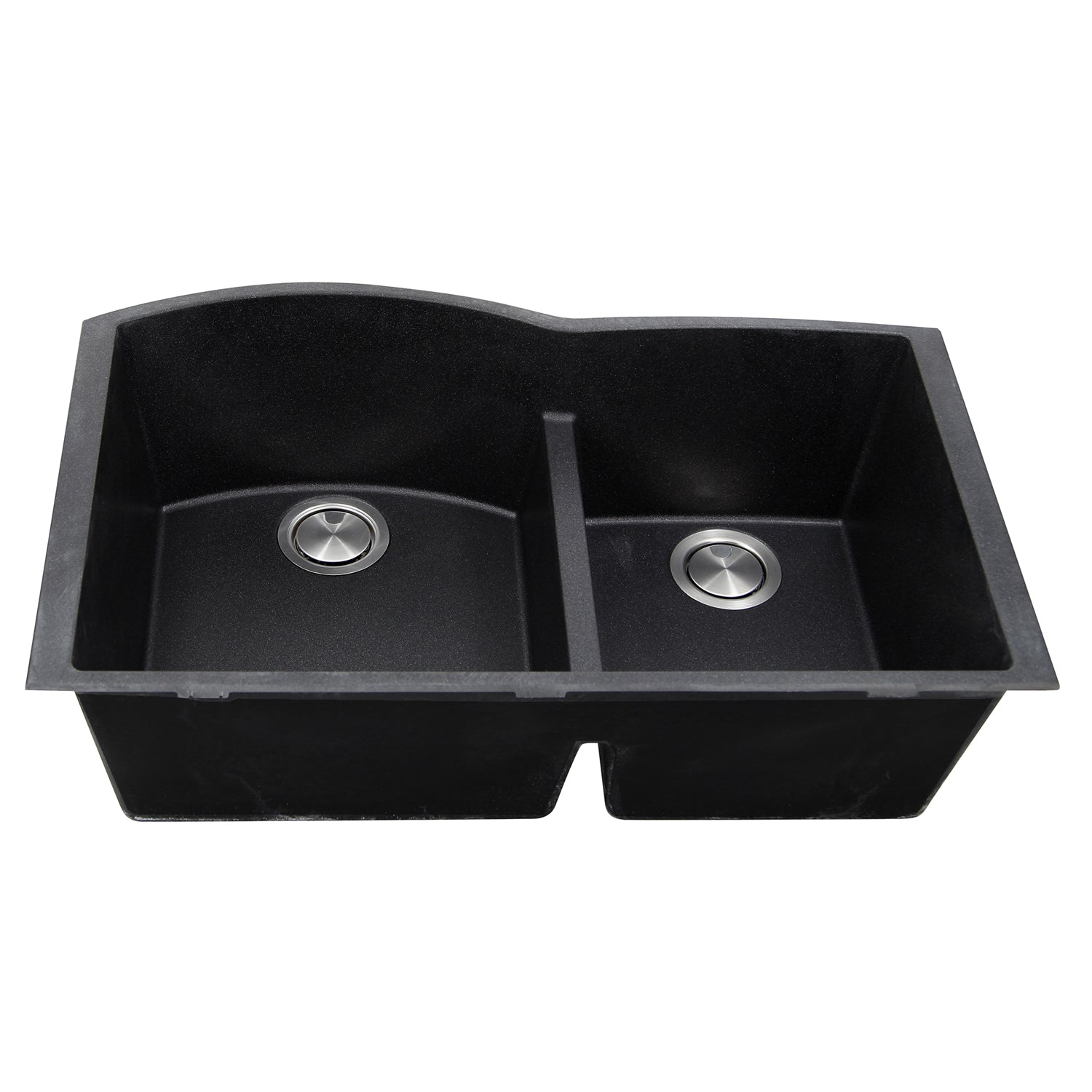 Nantucket Sinks 60/40 Double Bowl Undermount Granite Composite