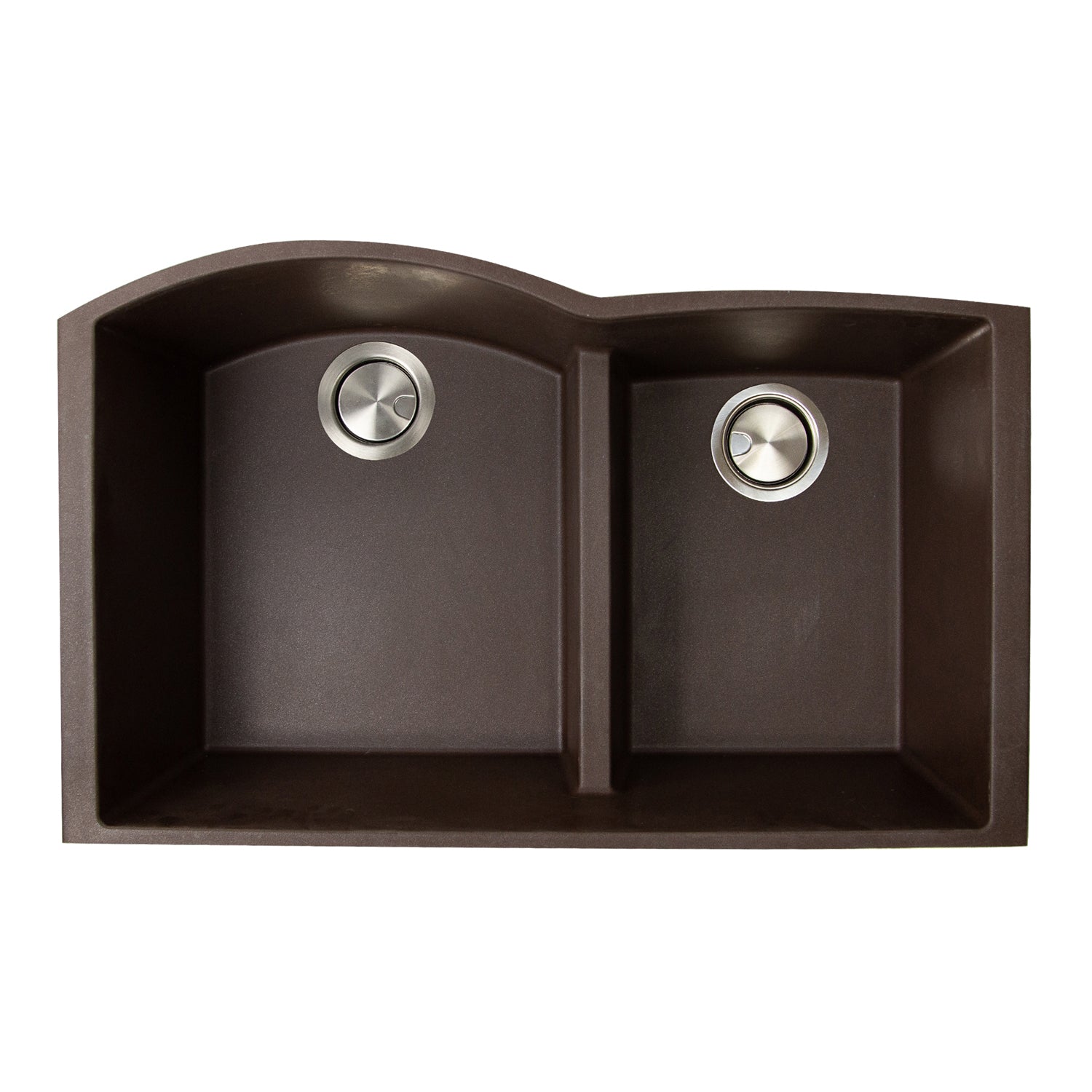 Nantucket Sinks 60/40 Double Bowl Undermount Granite Composite