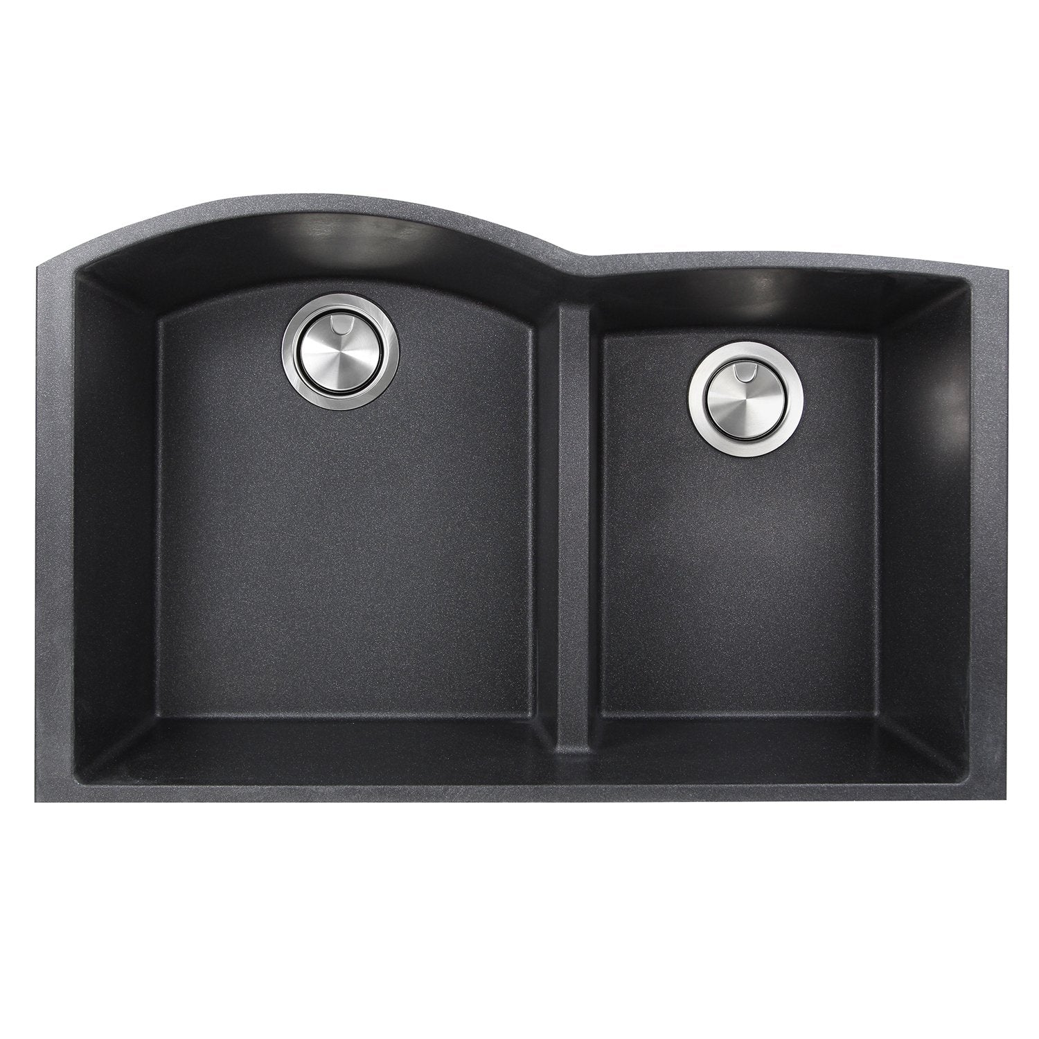 Nantucket Sinks 60/40 Double Bowl Undermount Granite Composite