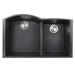 Nantucket Sinks 60/40 Double Bowl Undermount Granite Composite