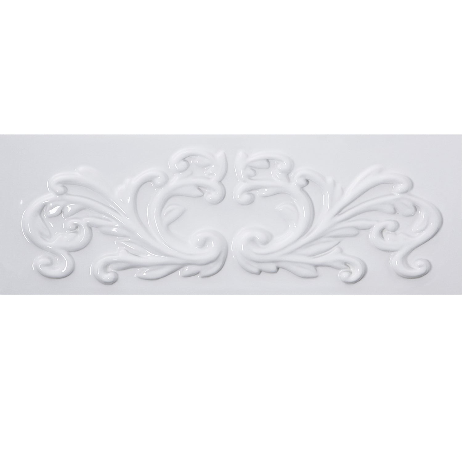 Nantucket Sinks Double Bowl Farmhouse Fireclay Sink with Filigree Apron