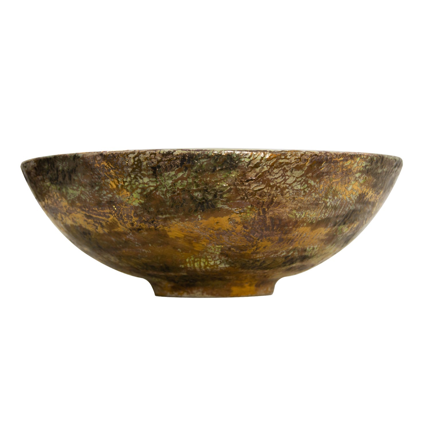 Nantucket Sinks Drake Fireclay Hand-Decorated Vanity Sink