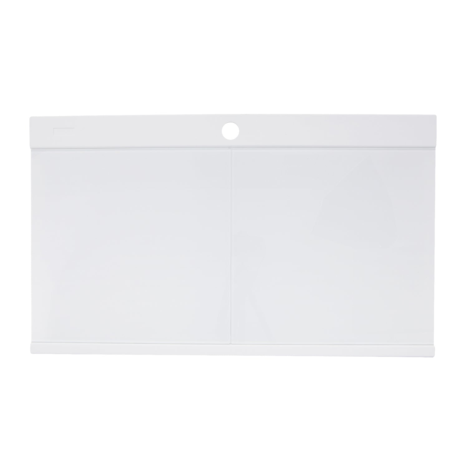 Nantucket Sinks Large Double Bowl Prep Station Topmount Granite Composite White