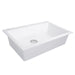 Nantucket Sinks Large Single Bowl Dual-Mount Granite Composite Sinks