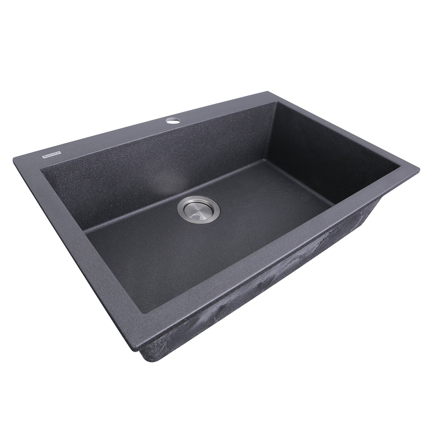 Nantucket Sinks Large Single Bowl Dual-Mount Granite Composite Sinks