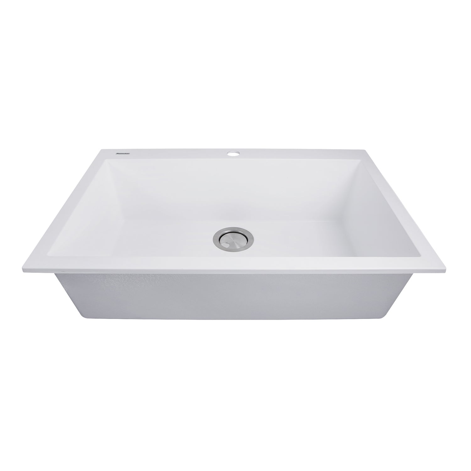 Nantucket Sinks Large Single Bowl Dual-Mount Granite Composite Sinks