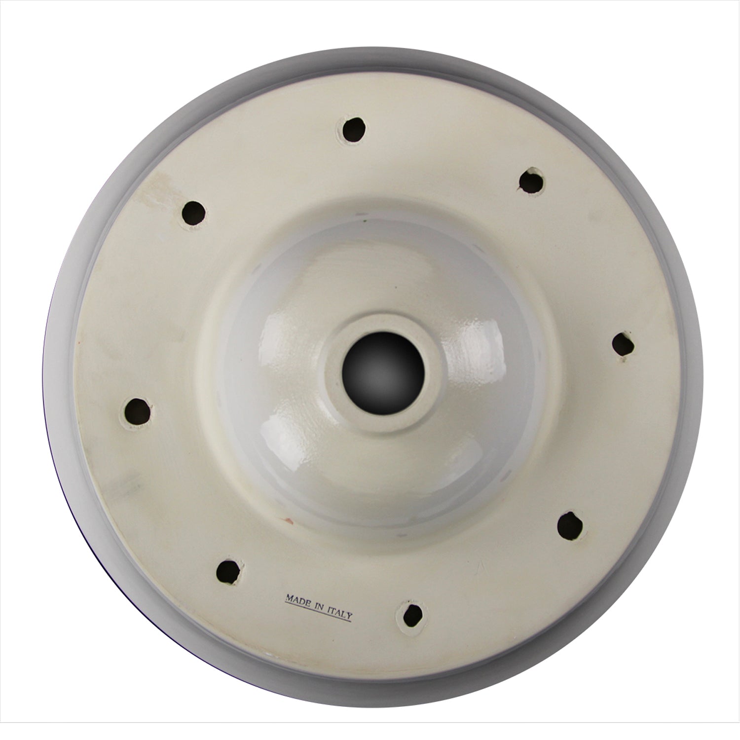 Nantucket Sinks Lugano Fireclay Hand-Decorated Vanity Sink