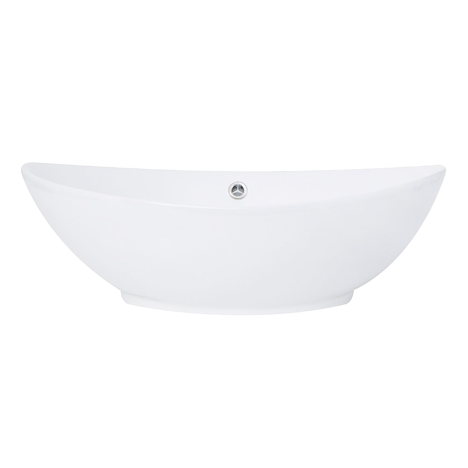 Nantucket Sinks Oblong White Vessel Sink NSV305