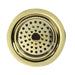 Nantucket Sinks Polished Brass 3.5-Inch Kitchen Sink Drain