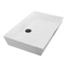 Nantucket Sinks Rectangle White Glacier Stone Sink NS-GSTR24