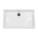 Nantucket Sinks Rectangle White Glacier Stone Sink NS-GSTR24