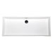 Nantucket Sinks Rectangle White Glacier Stone Sink NS-GSTR36