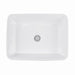 Nantucket Sinks Rectangle White Vessel Sink NSV105